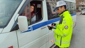 Manisa'da İşçi Servisi Denetimi