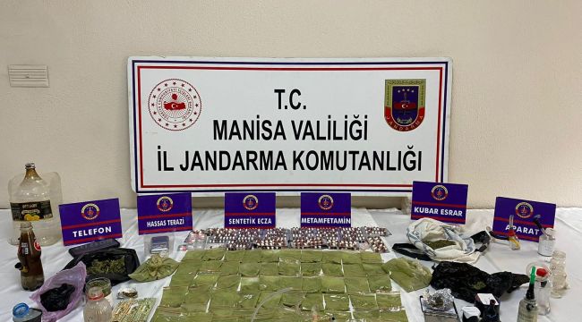 Turgutlu'da Jandarmadan Suçlulara Ağır Darbe